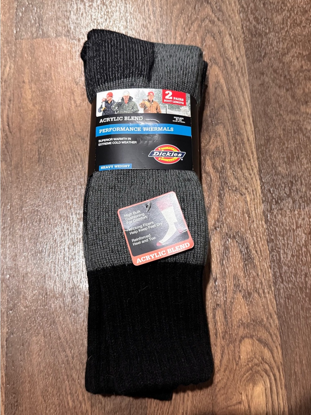 Dickies Heavyweight Boot Socks Men’s Size 6-12 NEW